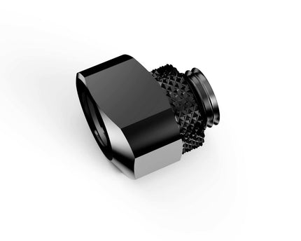 Bykski G 1/4in. Male to Female Rotary Offset Fitting (CC-HR-X) - Black