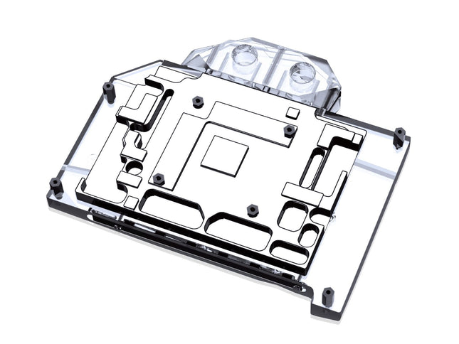 Bykski Full Coverage GPU Water Block and Backplate For MSI GeForce RTX 4060 VENTUS/GAMING 8G (N-MS4060VES-X)