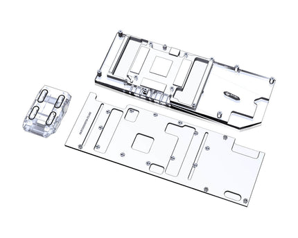 Bykski Full Coverage GPU Water Block w/ Integrated Active Backplate for Zotac RTX 3090-24G6X Apocalypse OC (N-ST3090TQ-TC)