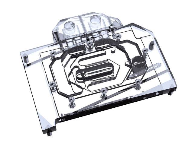 Bykski Full Coverage GPU Water Block and Backplate For MSI GeForce RTX 4060 VENTUS/GAMING 8G (N-MS4060VES-X)