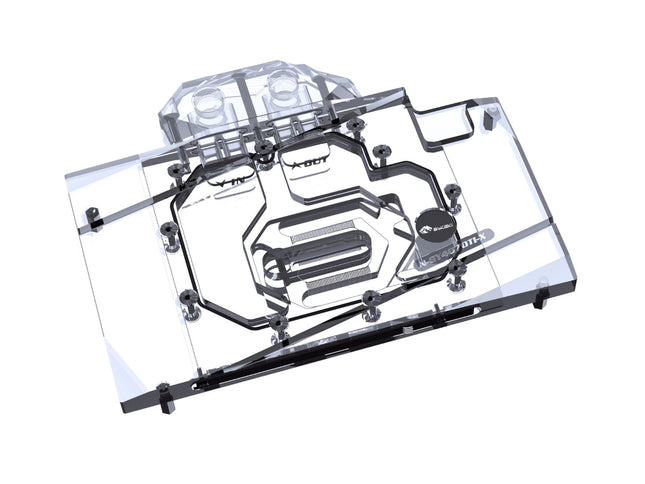 Bykski Full Coverage GPU Water Block and Backplate For GALAX GeForce RTX 4070 Ti Overseas Edition (N-GY4070TI-X)