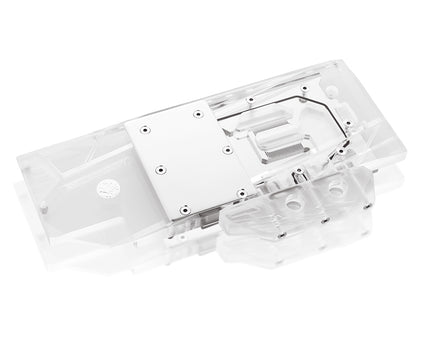 Bykski Full Coverage GPU Water Block for XFX RX 5700 XT - Clear W/ RBW (A-XF5700XTBW-X)