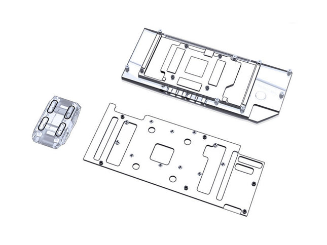 Bykski Full Coverage GPU Water Block with Integrated Backplate For MSI RTX 3090 VENTUS (N-MS3090VES-TC-V2)