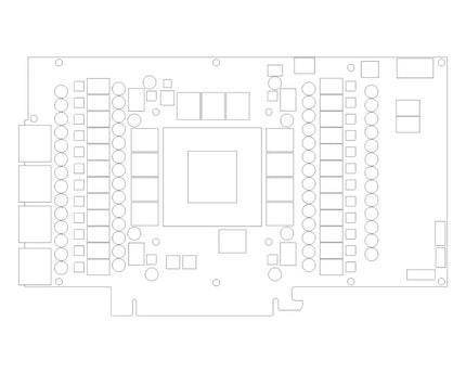 Bykski Full Coverage GPU Water Block and Backplate for GALAXY GeForce RTX 4090 Xingyao (N-GY4090XY-X)