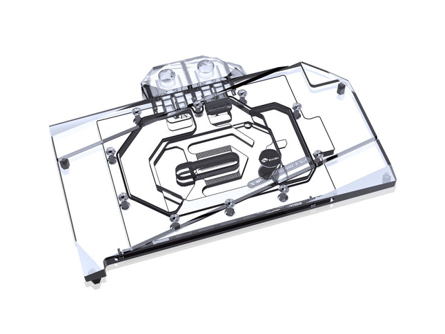 Bykski Full Coverage GPU Water Block and Backplate For MSI GeForce RTX 4070 Ti SUPRIM X 12G (N-MS4070TITRIO-X-V2)