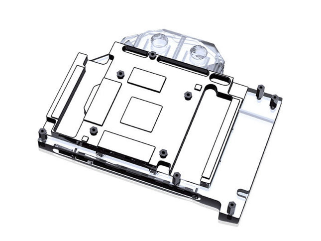 Bykski Full Coverage GPU Water Block and Backplate For MSI GeForce RTX 3060 Ti AERO ITX 8G LHR (N-MS3060TIAERO-X)