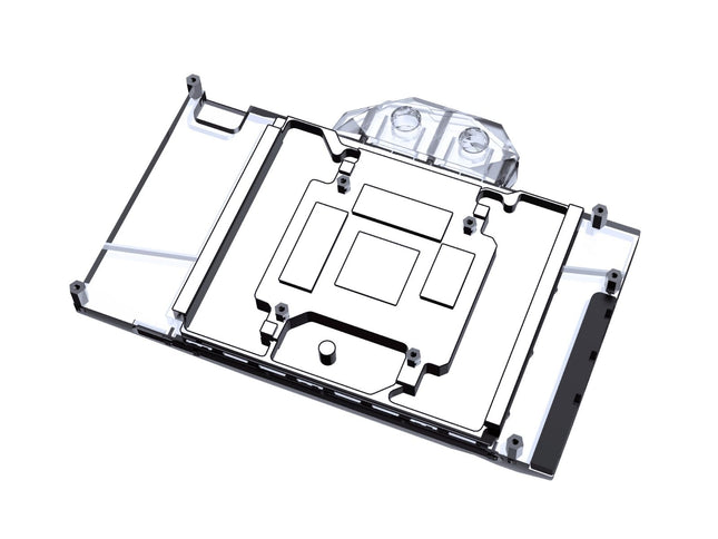 Bykski Full Coverage GPU Water Block and Backplate For Yeston RTX 4080 Sakura Sugar (N-YT4080-X)