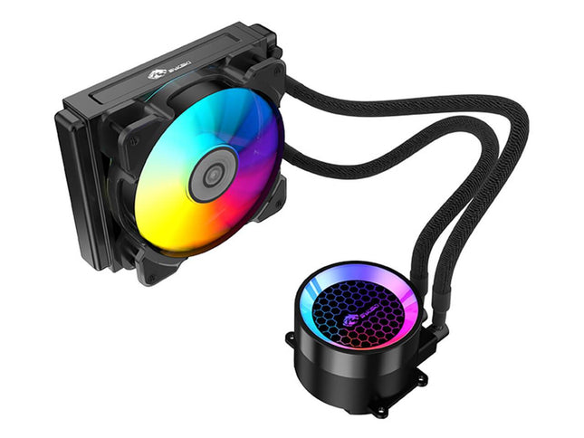 Bykski AIO Integrated Liquid CPU Cooler w/ A-RGB - 120mm (B-FRD120-RBW)