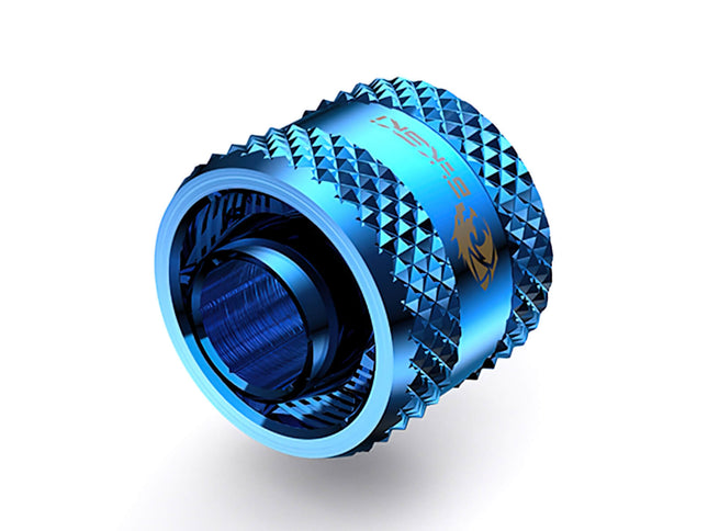 Bykski Flex 10mm ID x 16mm OD Fitting (B-FT3-TK-V2) - PrimoChill - KEEPING IT COOL Blue