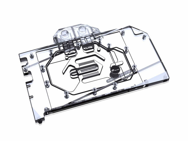 Bykski Full Coverage GPU Water Block and Backplate for Colorful iGame GeForce RTX 4090 Advanced OC 8G (N-IG4090VXOC-X-V2)