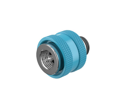 PrimoChill Male to Female G 1/4 SX Mini Pull Drain Valve - Sky Blue