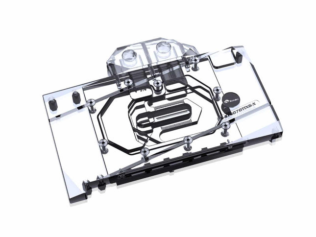 Bykski Full Coverage GPU Water Block and Backplate for Zotac Gaming GeForce 4070Ti OC (N-ST4070TIXG-X)