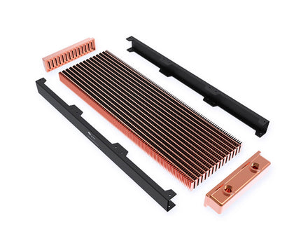 Bykski 360mm x 30mm RC Series Radiator, 120mm x 3, Triple Fan (CR-RD360RC-TN-V2) - Black