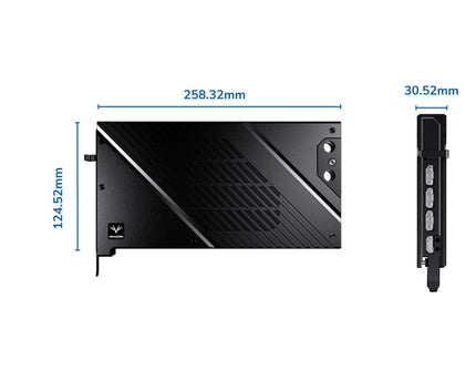 Granzon Full Armor GPU Water Block and Backplate For ZOTAC GAMING GeForce RTX 4080/Trinity/AMP Extreme AIRO (GBN-ST4080TQ)