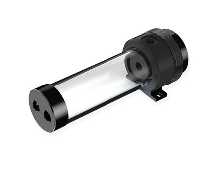 Bykski Silent PARX Pump (330L/H) / 200mm PMMA Reservoir Combo, Armored / POM - Black - (CP-PARX-X-CT50-200-BK)