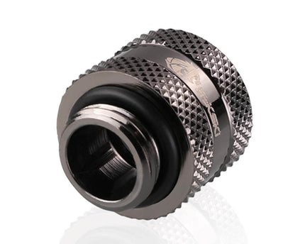 Bykski Rigid 14mm OD Fitting V2 - Grey (B-HTJV2-L14) - Grey