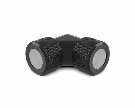 PrimoChill 14mm Rigid SX 90 Degree Fitting Set - PrimoChill - KEEPING IT COOL Satin Black