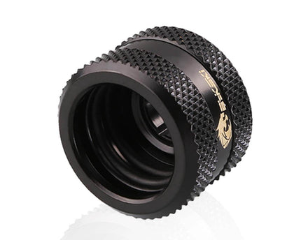 Bykski Rigid 16mm OD Fitting V2 - Black (B-HTJV2-L16) - Black