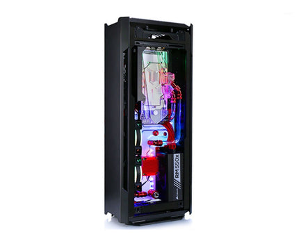 Bykski Distro Plate For PHANTEKS 217 XE - PMMA w/ 5v Addressable RGB(RBW) (RGV-PHA-217-P-K) - DDC Pump With Armor