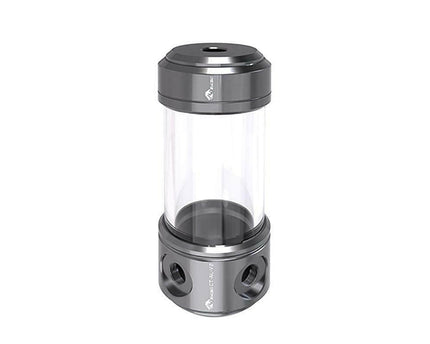 Bykski 50mm Anodized Aluminum Cylindrical Reservoir - 150mm (CT-AL-V2) - Grey