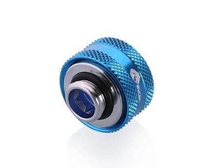 Bykski Anti-Off Rigid 16mm OD Fitting - Blue (B-FTHTJ-L16) - Blue