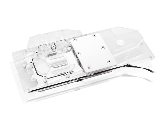 Bykski Full Coverage GPU Water Block for XFX RX 5700 XT - Clear W/ RBW (A-XF5700XTBW-X)