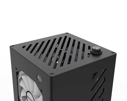 Bykski 120mm External Liquid Cooling Station, 120mm x 1, Single Fan, Black (B-120-WCD-X)