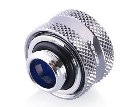 Bykski Anti-Off Rigid 14mm OD Fitting - Silver (B-FTHTJ-L14) - Silver