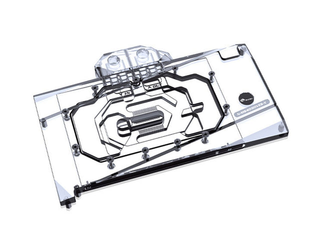 Bykski Full Coverage GPU Water Block and Backplate For MSI GeForce RTX 4090 VENTUS 3X 24G OC (N-MS4090VES-X)