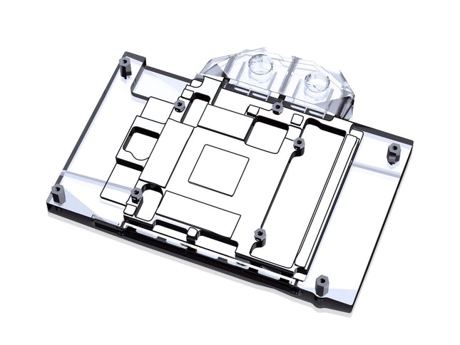 Bykski Full Coverage GPU Water Block and Backplate For PNY RTX4070 12GB Gaming VERTO (N-PNY4070VERTO-X)