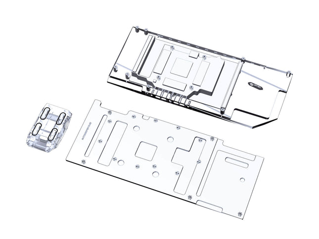 Bykski Full Coverage GPU Water Block w/ Integrated Active Backplate for Zotac RTX 3090 PGF OC (N-ST3090PGF-TC)