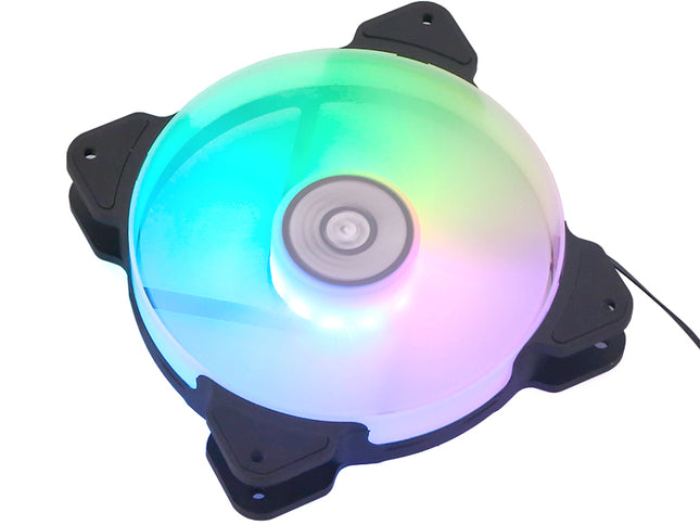 Bykski 120mm x 25mm 5V Addressable RGB(RBW) LED High Pressure Fan - 1500 RPM / 64.8 CFM (B-RBW-FN-V2)