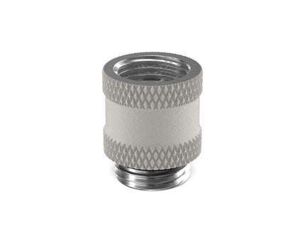 PrimoChill Male to Female G 1/4in. 15mm SX Extension Coupler - TX Matte Silver