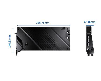 Granzon Full Armor GPU Water Block and Backplate For ASUS TUF Gaming GeForce RTX 4090 OG (GBN-AS4090TUFOG)