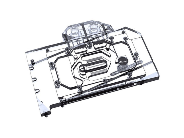 Bykski Full Coverage GPU Water Block and Backplate For ASUS Dual GeForce RTX 4060 Ti OC Edition 16GB (N-AS4060TIDUAL16G-X)