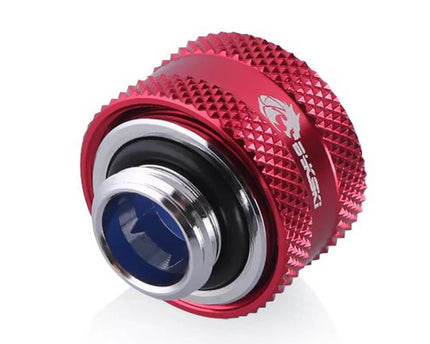 Bykski Anti-Off Rigid 14mm OD Fitting - Red (B-FTHTJ-L14) - Red