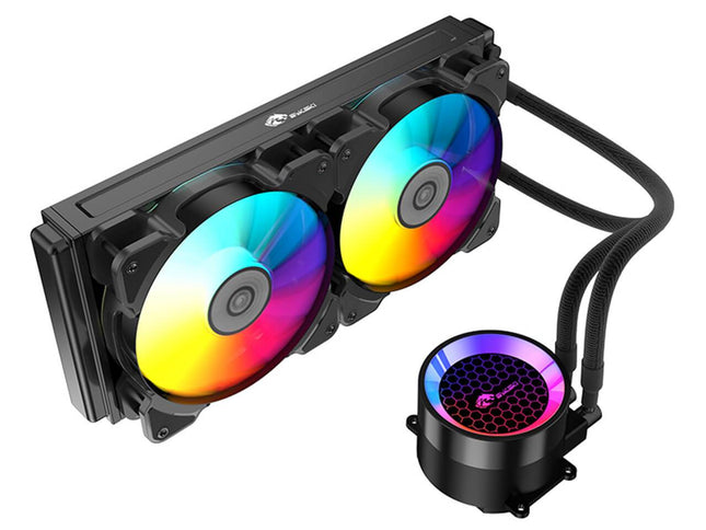 Bykski AIO Integrated Liquid CPU Cooler w/ A-RGB - 240mm (B-FRD240-RBW)