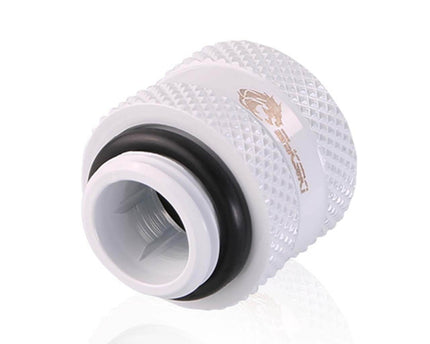 Bykski Rigid 14mm OD Fitting V2 - White (B-HTJV2-L14) - White