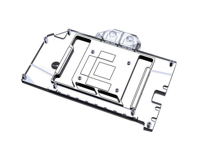 Bykski Full Coverage GPU Water Block and Backplate For ASUS STRIX GeForce RTX 4070/SUPER 012G GAMING (SELECT MODELS ONLY) (N-AS4070SSTRIX-X)