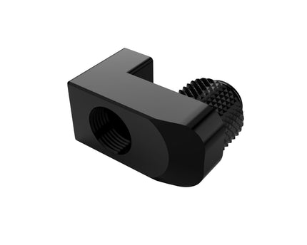 Bykski G 1/4in. Male to Female Supported Rotary Offset Fitting (CC-HR-15-X) - Black