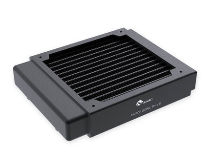 Bykski 120mm x 30mm RC Series Radiator, 120mm x 1, Single Fan (CR-RD120RC-TN-V2) - Black