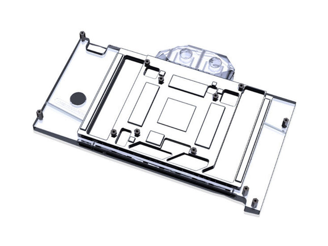 Bykski Full Coverage GPU Water Block and Backplate For MSI GeForce RTX 4090 VENTUS 3X 24G OC (N-MS4090VES-X)