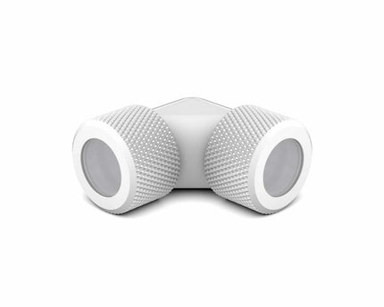 PrimoChill 14mm Rigid SX 90 Degree Fitting Set - PrimoChill - KEEPING IT COOL Sky White