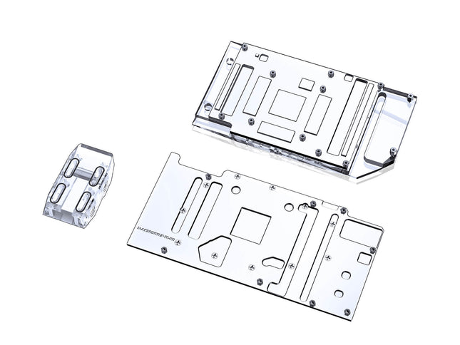 Bykski Full Coverage GPU Water Block w/ Integrated Active Backplate for ASUS TUF RTX 3090 (N-AS3090TUF-TC)