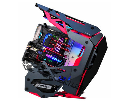 Bykski Distro Plate For Antec TORQUE - PMMA w/ 5v Addressable RGB (RBW) (RGV-Antec-TE-P-K) - DDC Pump With Armor