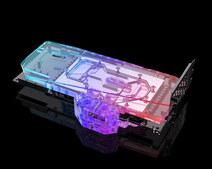 Bykski Full Coverage GPU Water Block w/ Integrated Active Backplate for Zotac RTX 3090 PGF OC (N-ST3090PGF-TC)