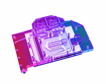 Bykski Full Coverage GPU Water Block and Backplate for GIGABYTE Radeon RX 6600 XT EAGLE (A-GV6600XT-X)