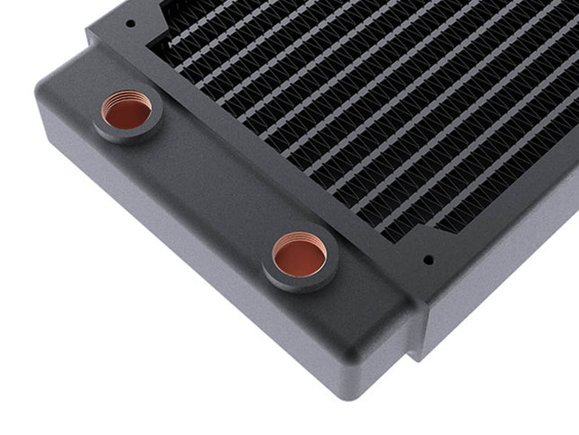 Bykski 240mm x 30mm RC Series Radiator, 120mm x 2, Dual Fan (CR-RD240RC-TN-V2) - Black