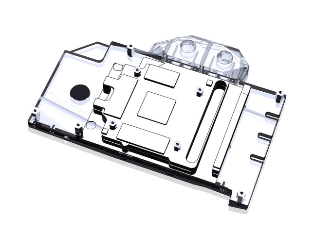 Bykski Full Coverage GPU Water Block and Backplate for EVGA RTX 3060Ti XC (N-EV3060XC-X-V2)