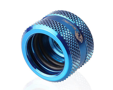 Bykski Rigid 16mm OD Fitting V2 - Blue (B-HTJV2-L16) - Blue